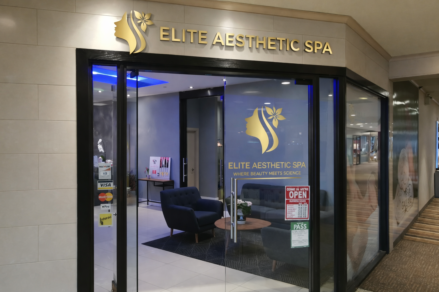 Elite Aesthetic & Spa Interior
